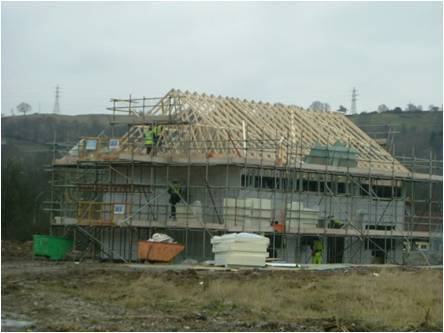 Barratt Show Home Steel Frame